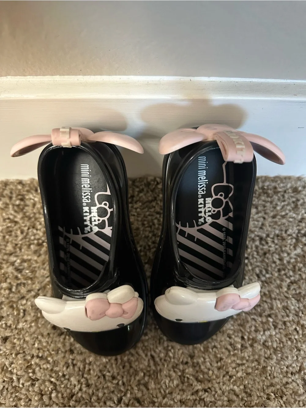 Mini Melissa glossy black